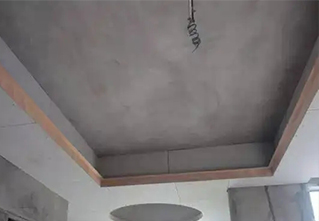 灯槽加铺底板防尘工艺