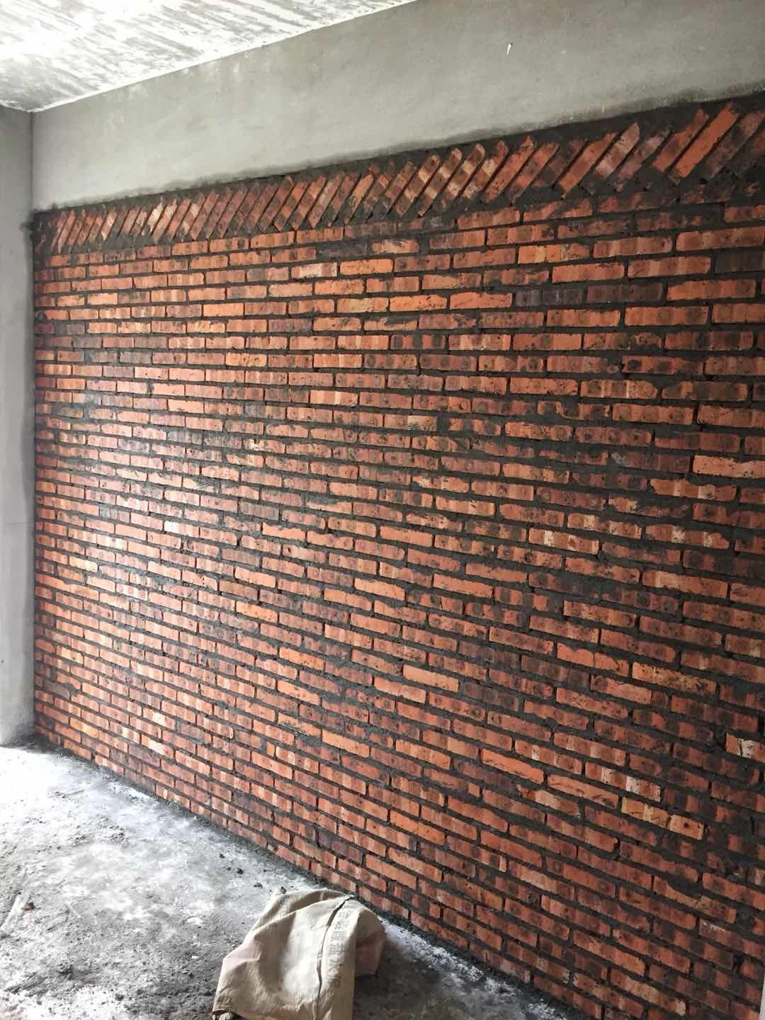 淮安半岛砌墙施工图3