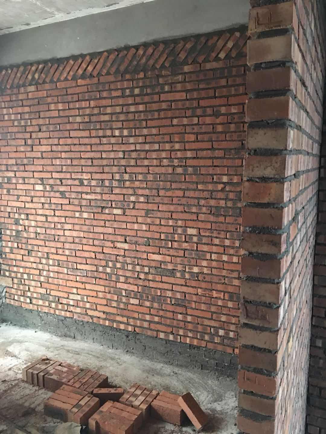 90m²砌墙工长施工