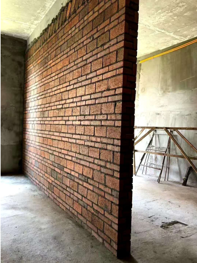 教师公寓1104施工过程工地砌墙施工图2