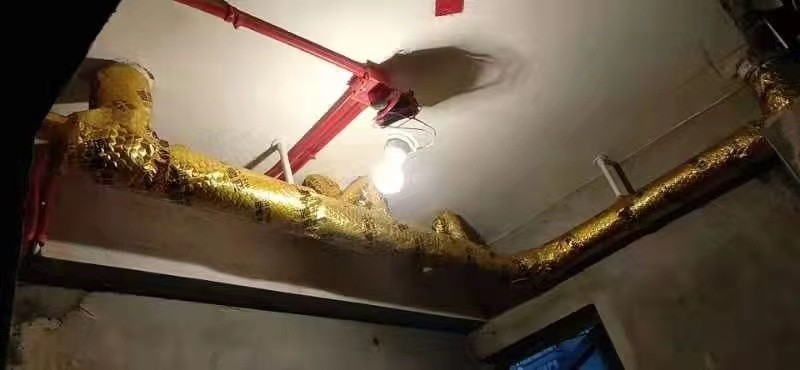 教师公寓1104施工过程工地水电施工图4