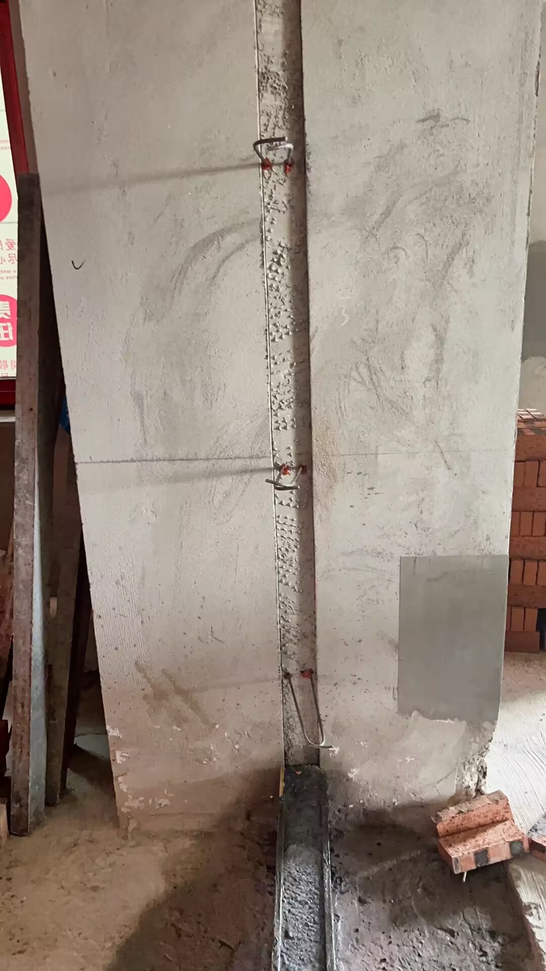 90砌墙施工实拍1