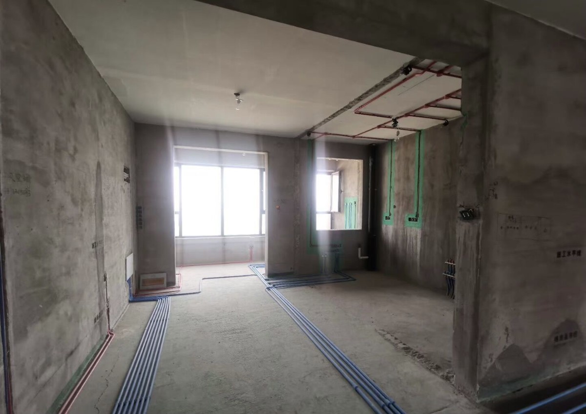 126㎡ 水电现场施工实拍----水路施工步骤