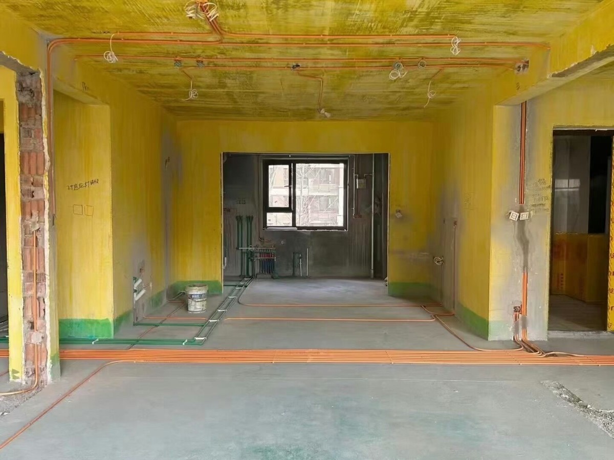 145㎡ 水电现场施工实拍---水电大湾走线
