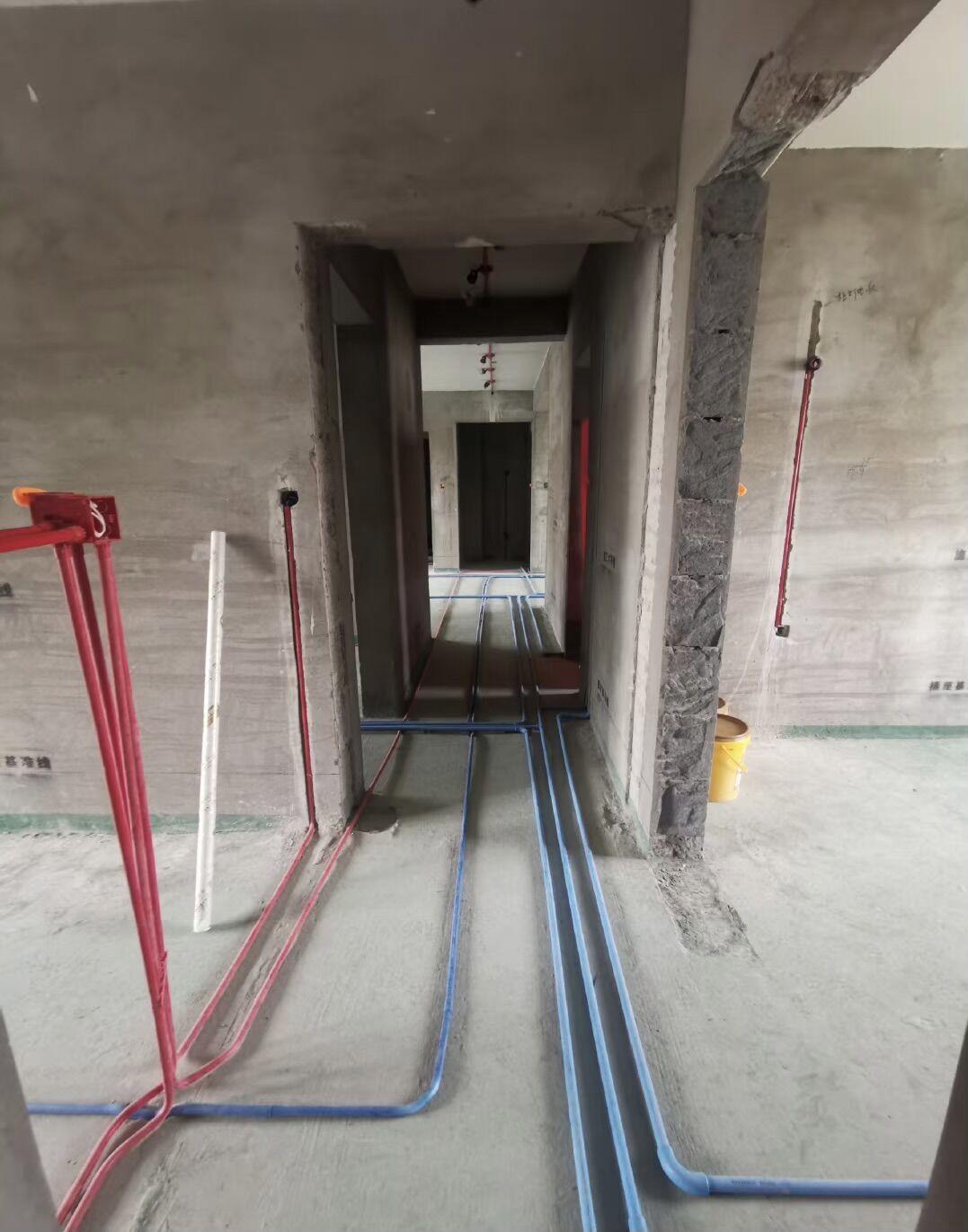 160㎡水电施工现场实拍7