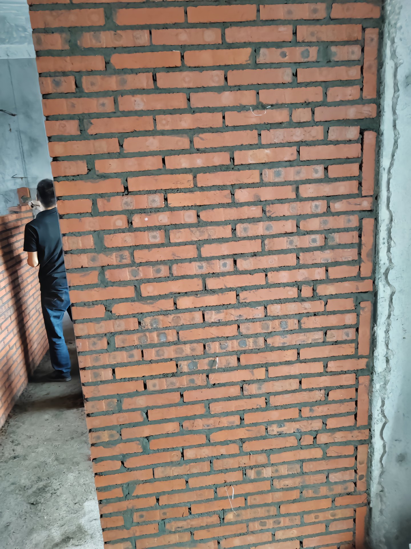 79砌墙施工实拍7
