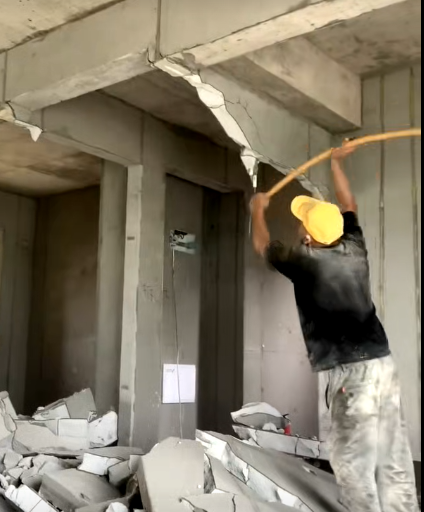福州毛坯拆除现场实拍，专业砸墙