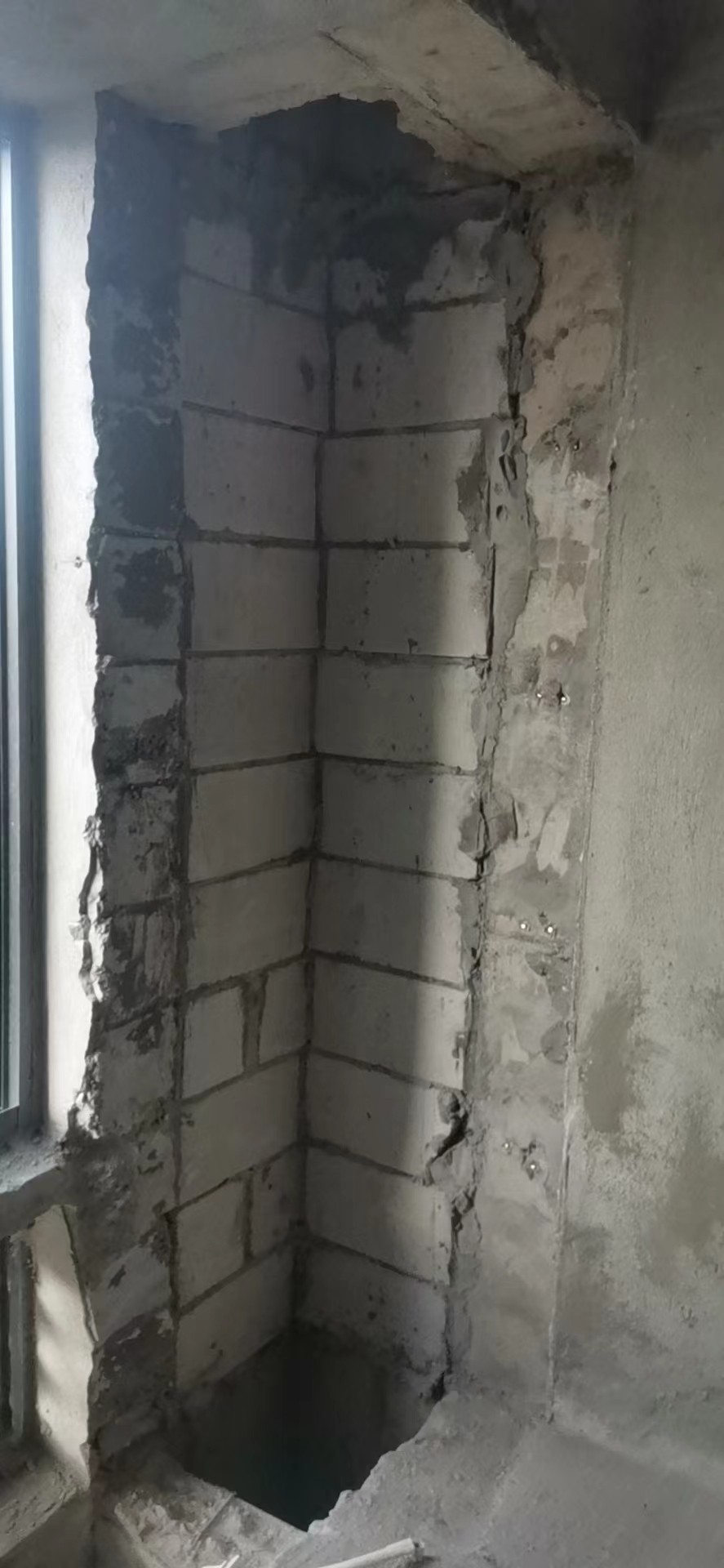 霞镜新城拆除施工图4