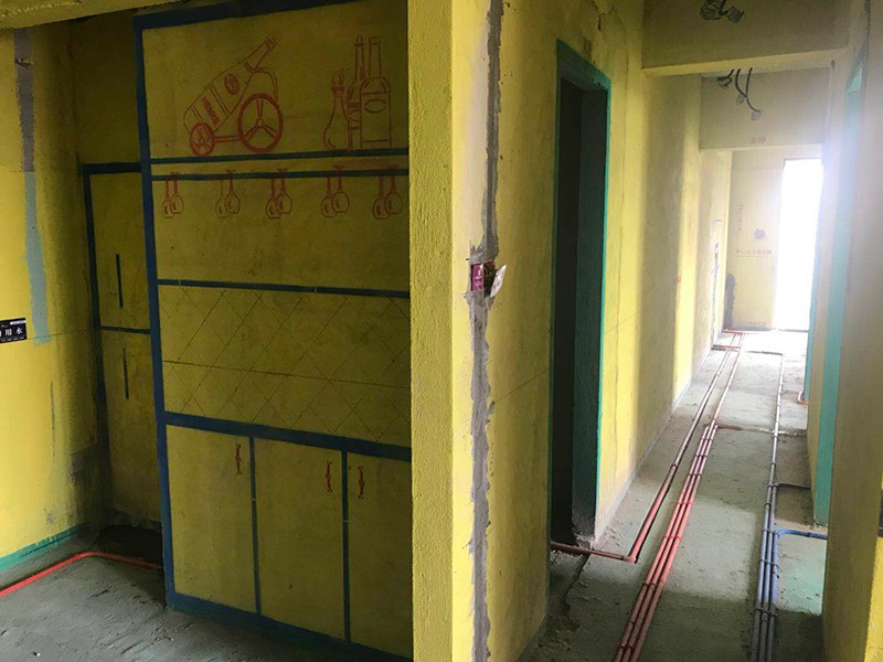 霞镜新城105平水电工长施工图3