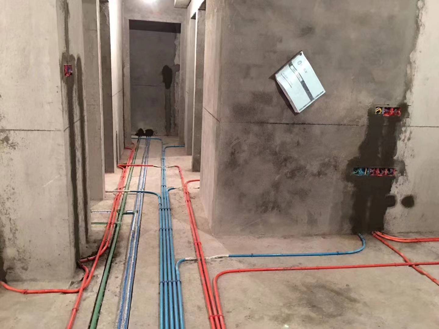 105平水电施工图