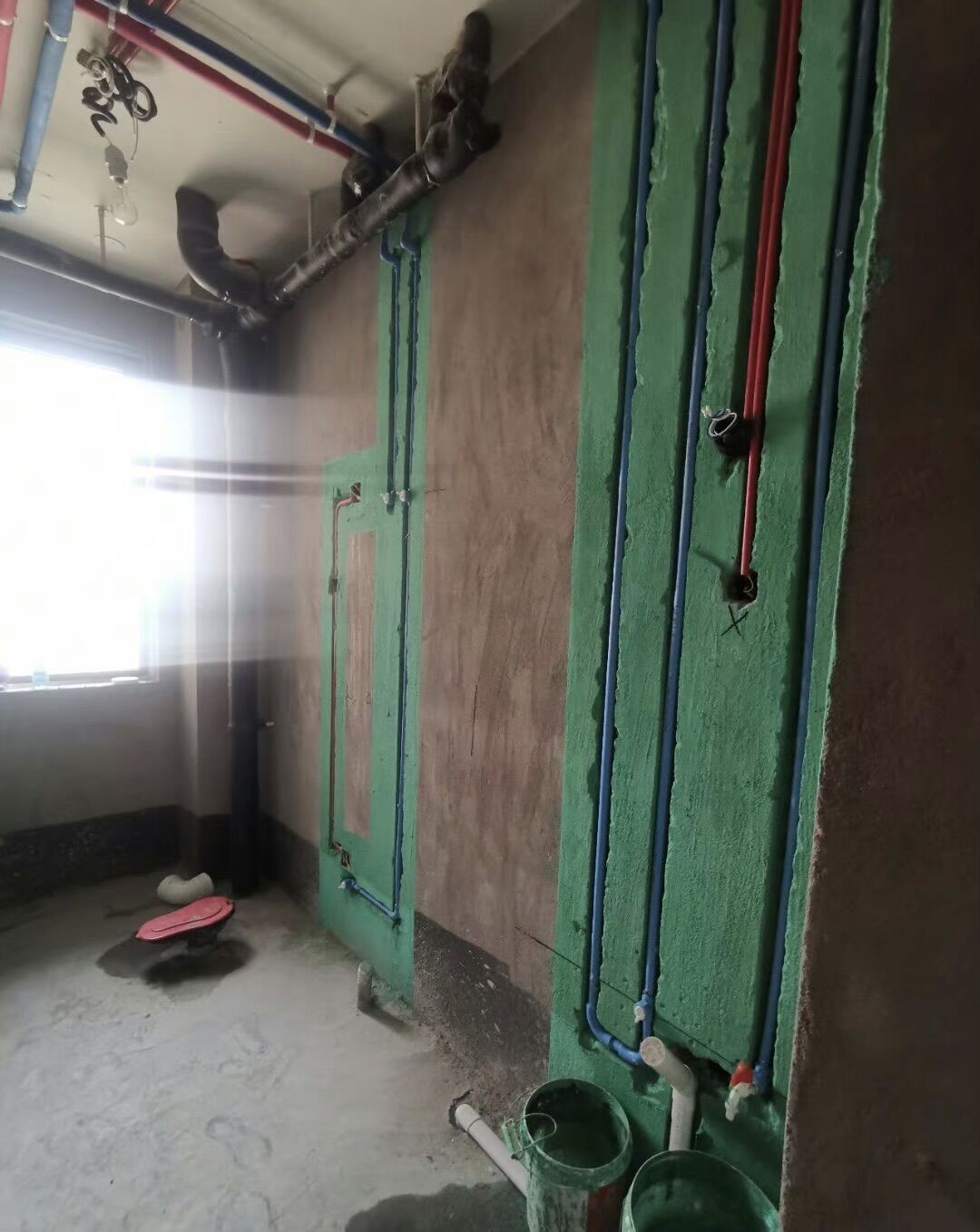 140㎡平方水电施工现场4
